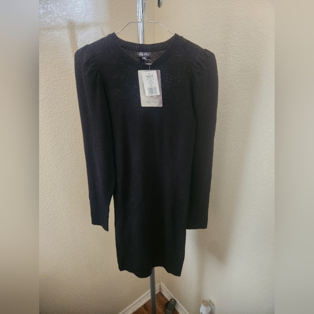 Lily Rose Long Sleeve Pullover Dress Brand New With Tags